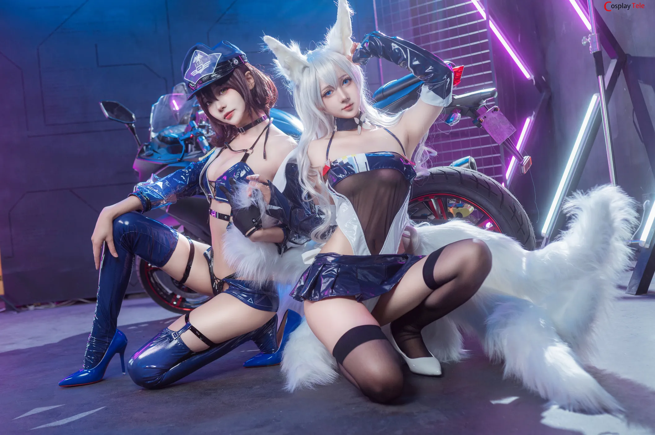 aiwest and Airi cosplay Baltimore and Shinano Racing Queen – Azur Lane (46)_result