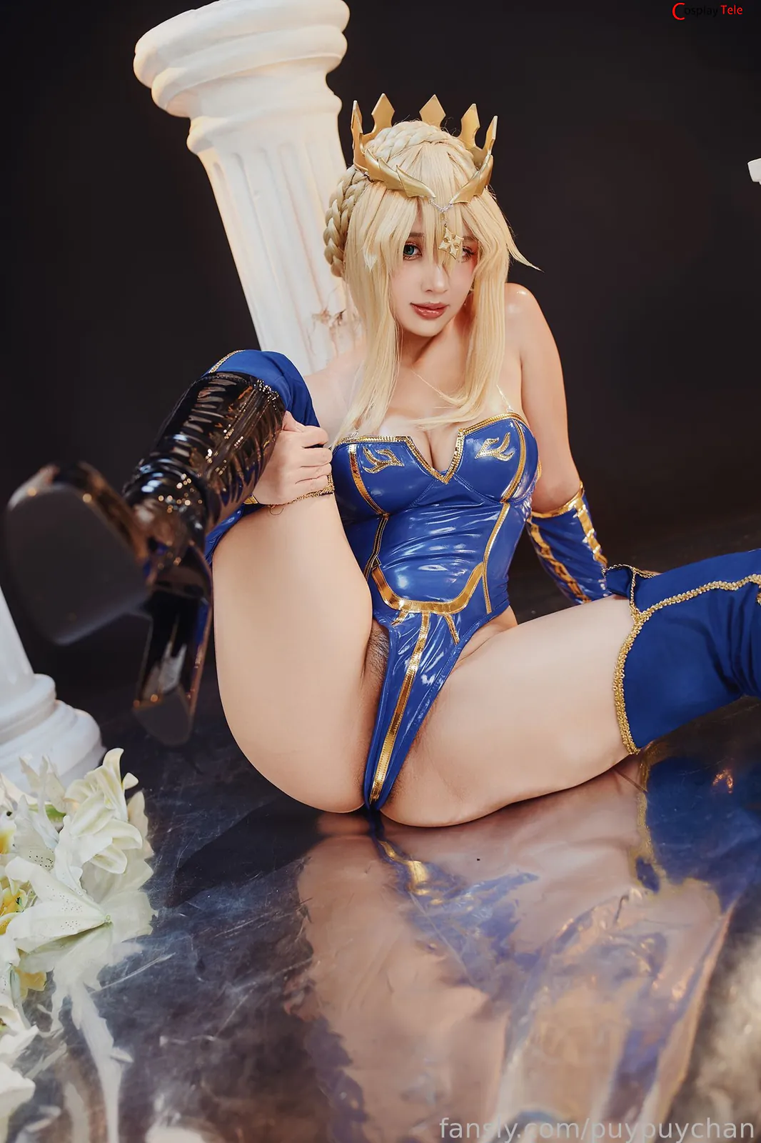 Puypuy (Puypuychan) cosplay Artoria Lancer – FateGrand Order (57)_result