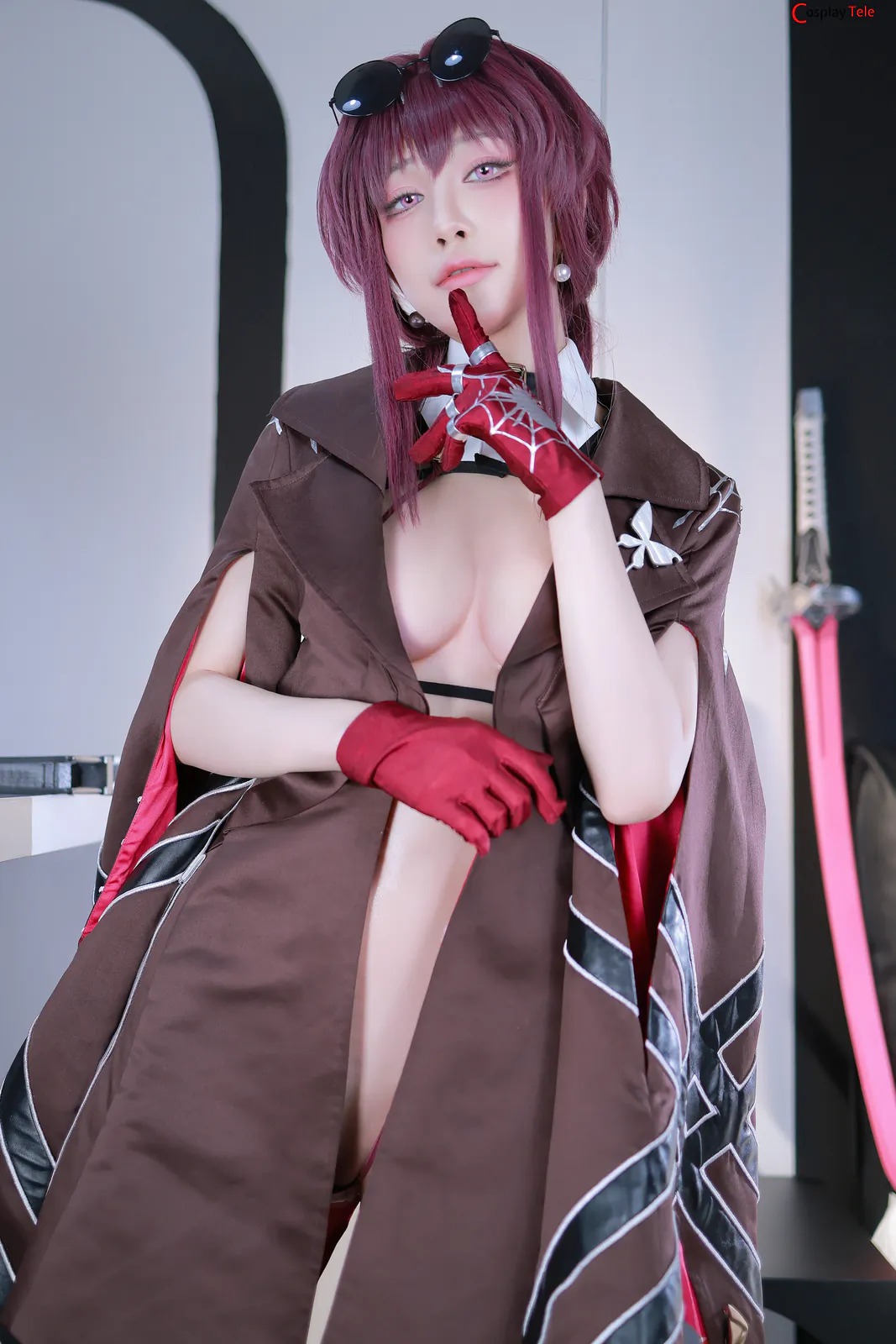 Aqua cosplay Kafkaa – HonkaiStar Raill (2)_result