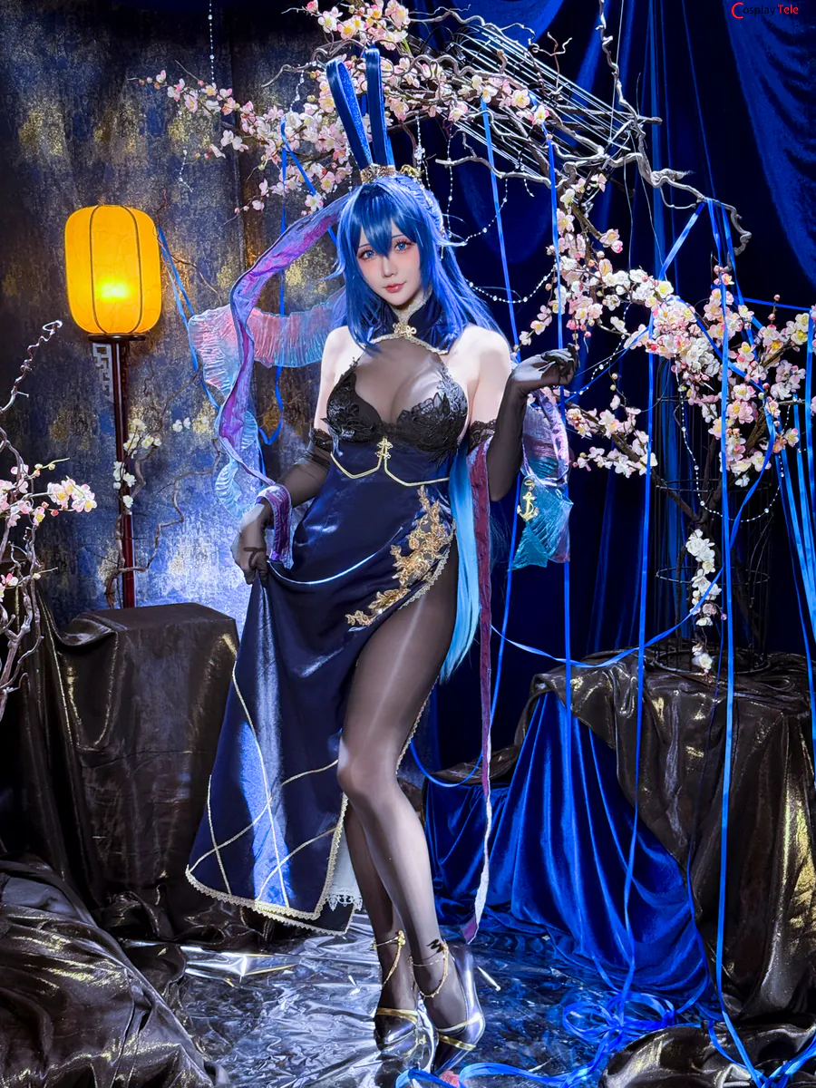 Hoshilily (星之迟迟) - New Jersey Dancing in the Moonlight Azur Lane — Photo 45