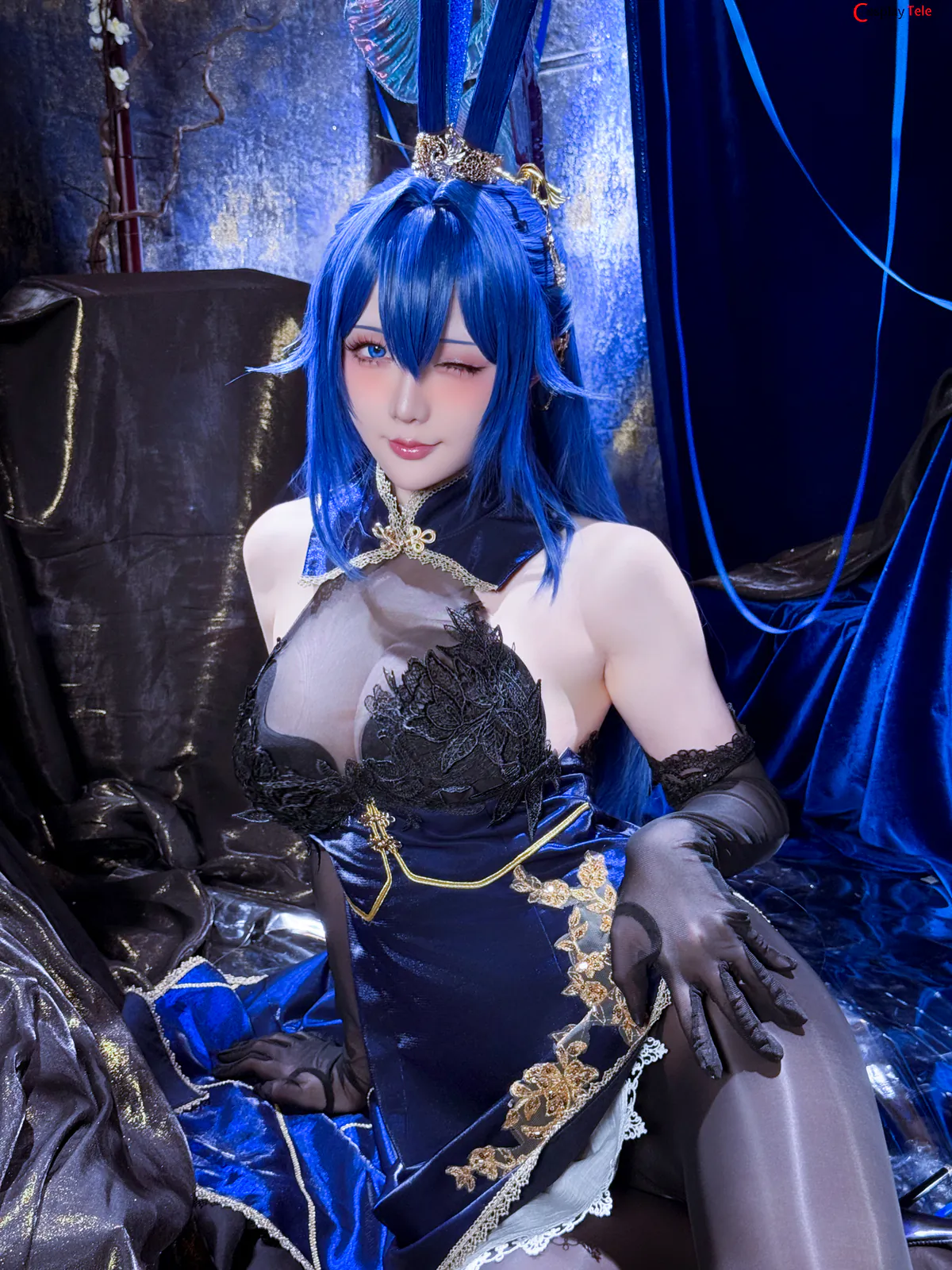 Hoshilily (星之迟迟) - New Jersey Dancing in the Moonlight Azur Lane — Photo 48
