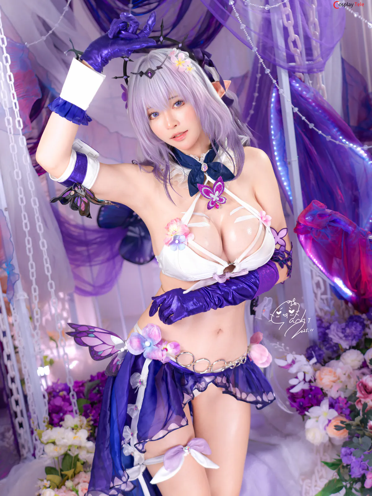 Machi馬吉 - Castorice Swimsuit Honkai:Star Rail (Nude) — Photo 12