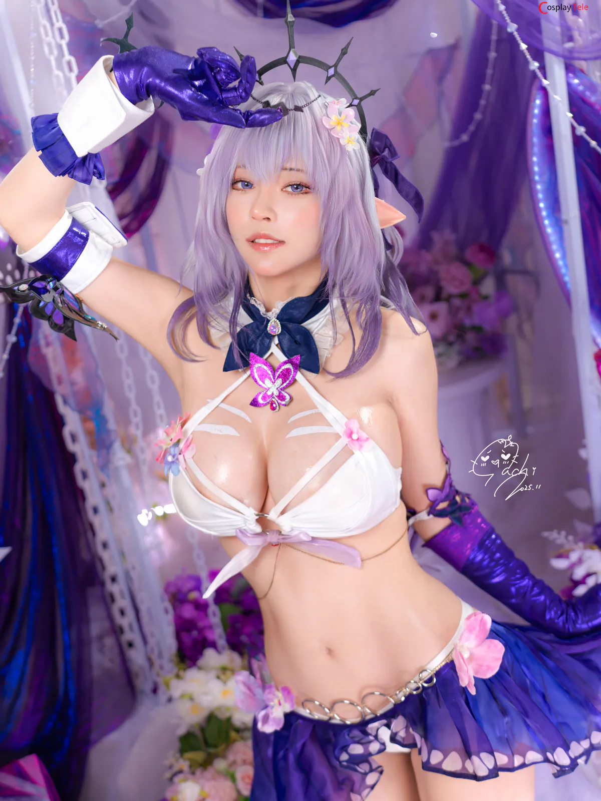 Machi馬吉 - Castorice Swimsuit Honkai:Star Rail (Nude) — Photo 15