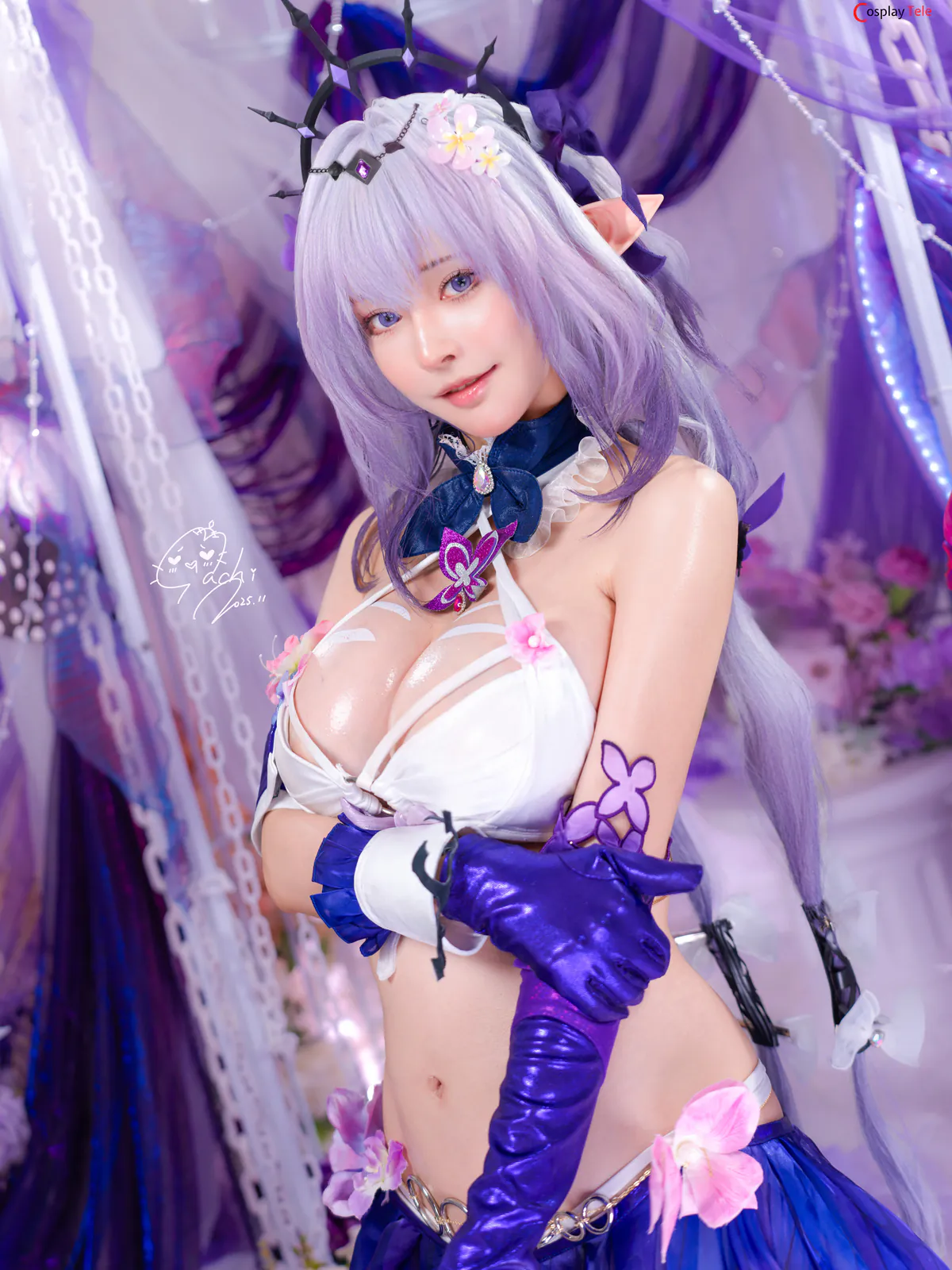 Machi馬吉 - Castorice Swimsuit Honkai:Star Rail (Nude) — Photo 16