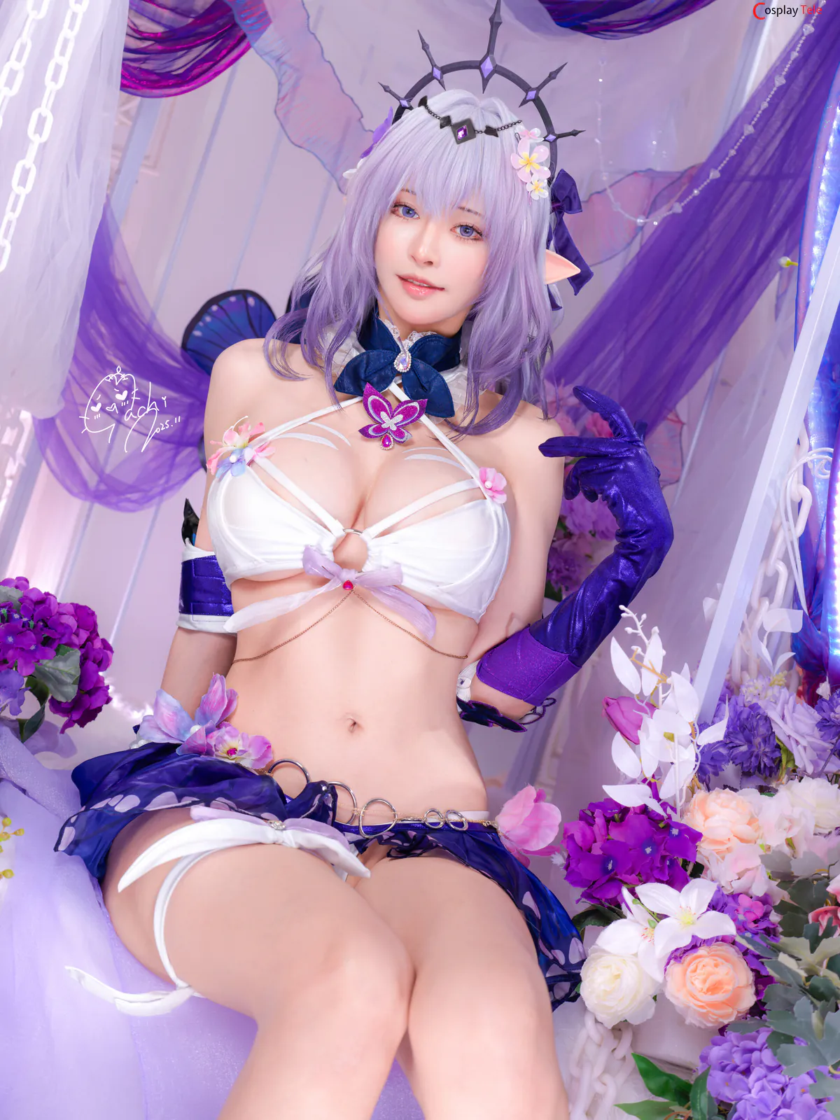 Machi馬吉 - Castorice Swimsuit Honkai:Star Rail (Nude) — Photo 21