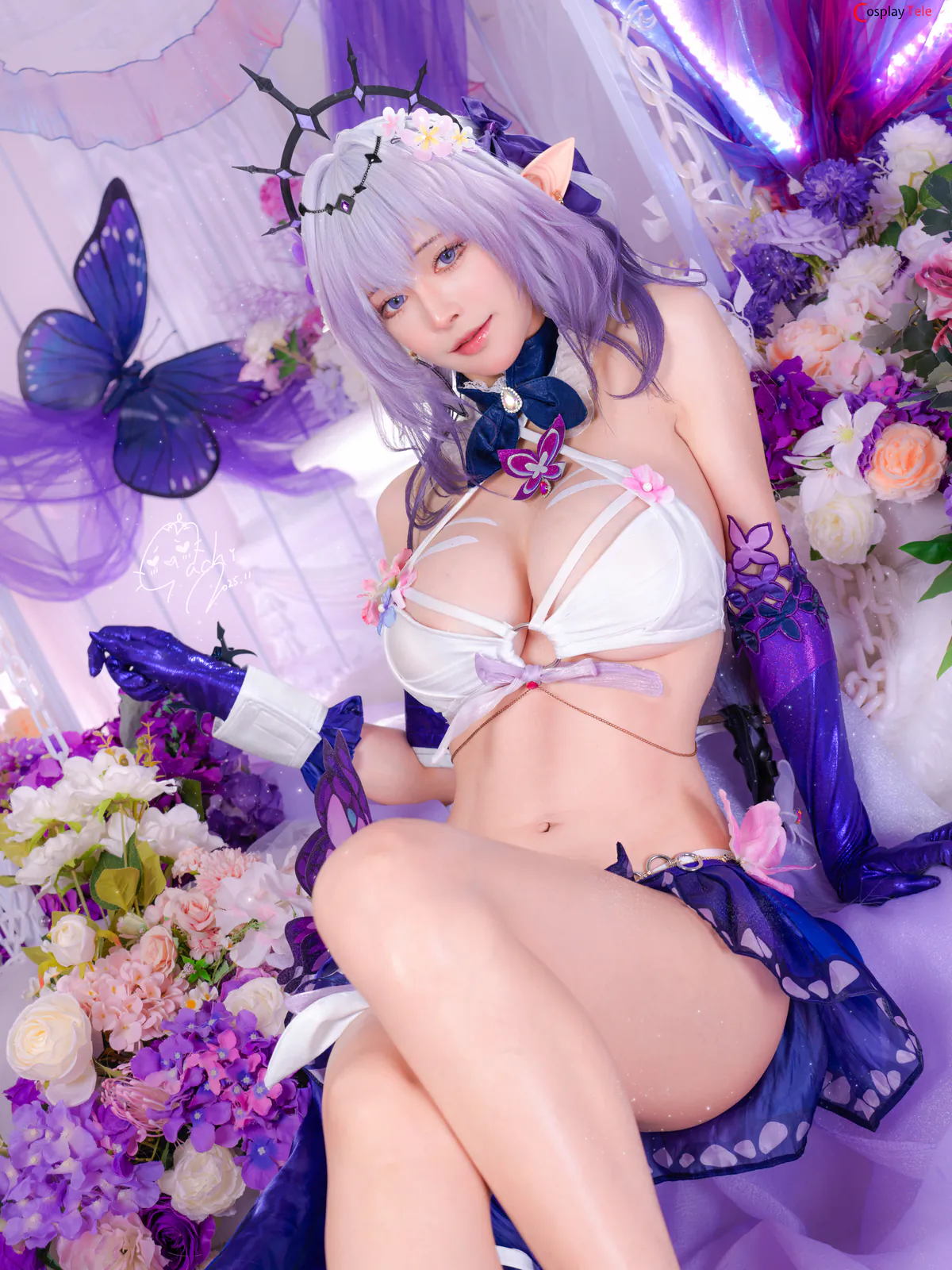Machi馬吉 - Castorice Swimsuit Honkai:Star Rail (Nude) — Photo 23