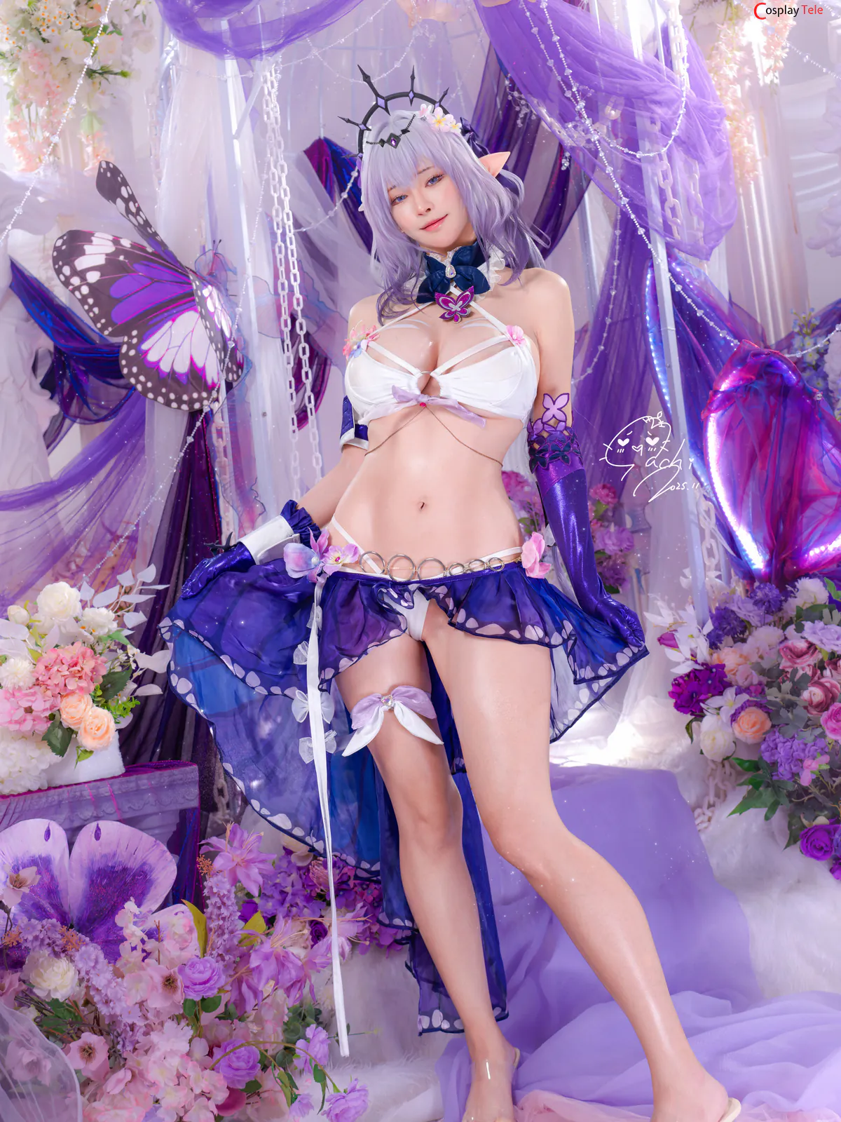 Machi馬吉 - Castorice Swimsuit Honkai:Star Rail (Nude) — Photo 3
