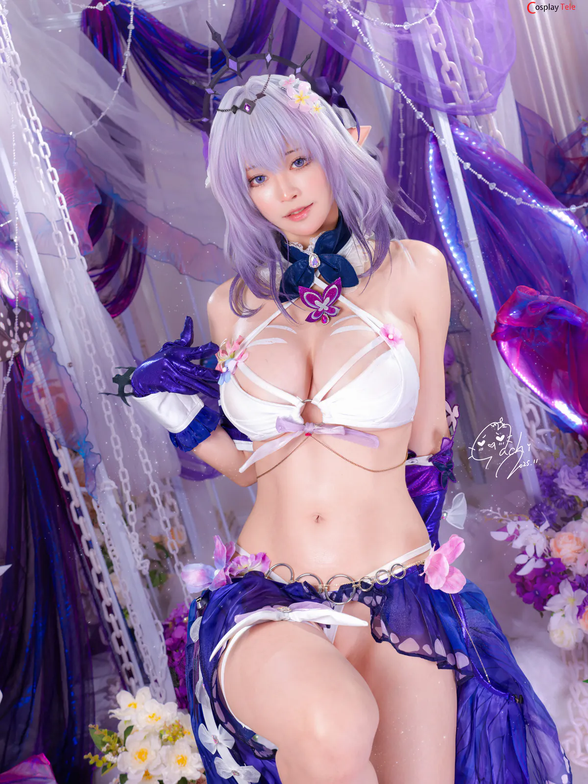 Machi馬吉 - Castorice Swimsuit Honkai:Star Rail (Nude) — Photo 43
