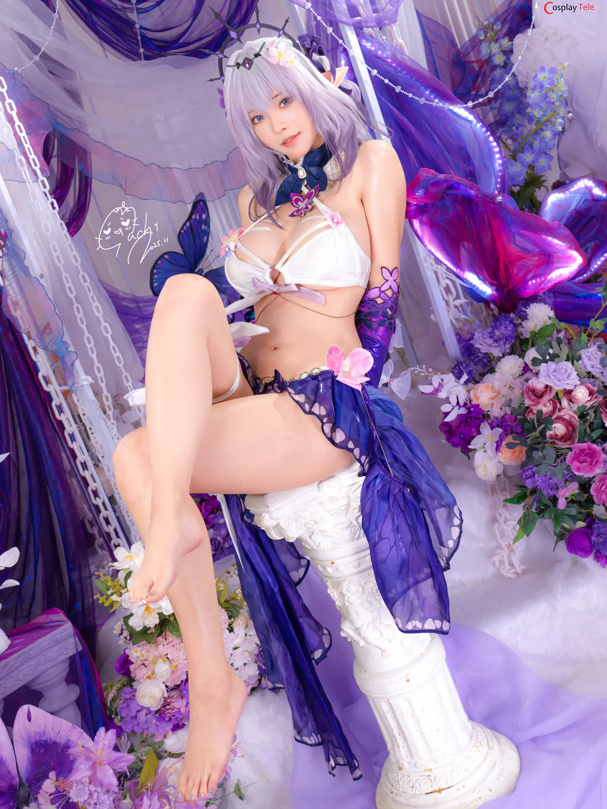 Machi馬吉 - Castorice Swimsuit Honkai:Star Rail (Nude) — Photo 47