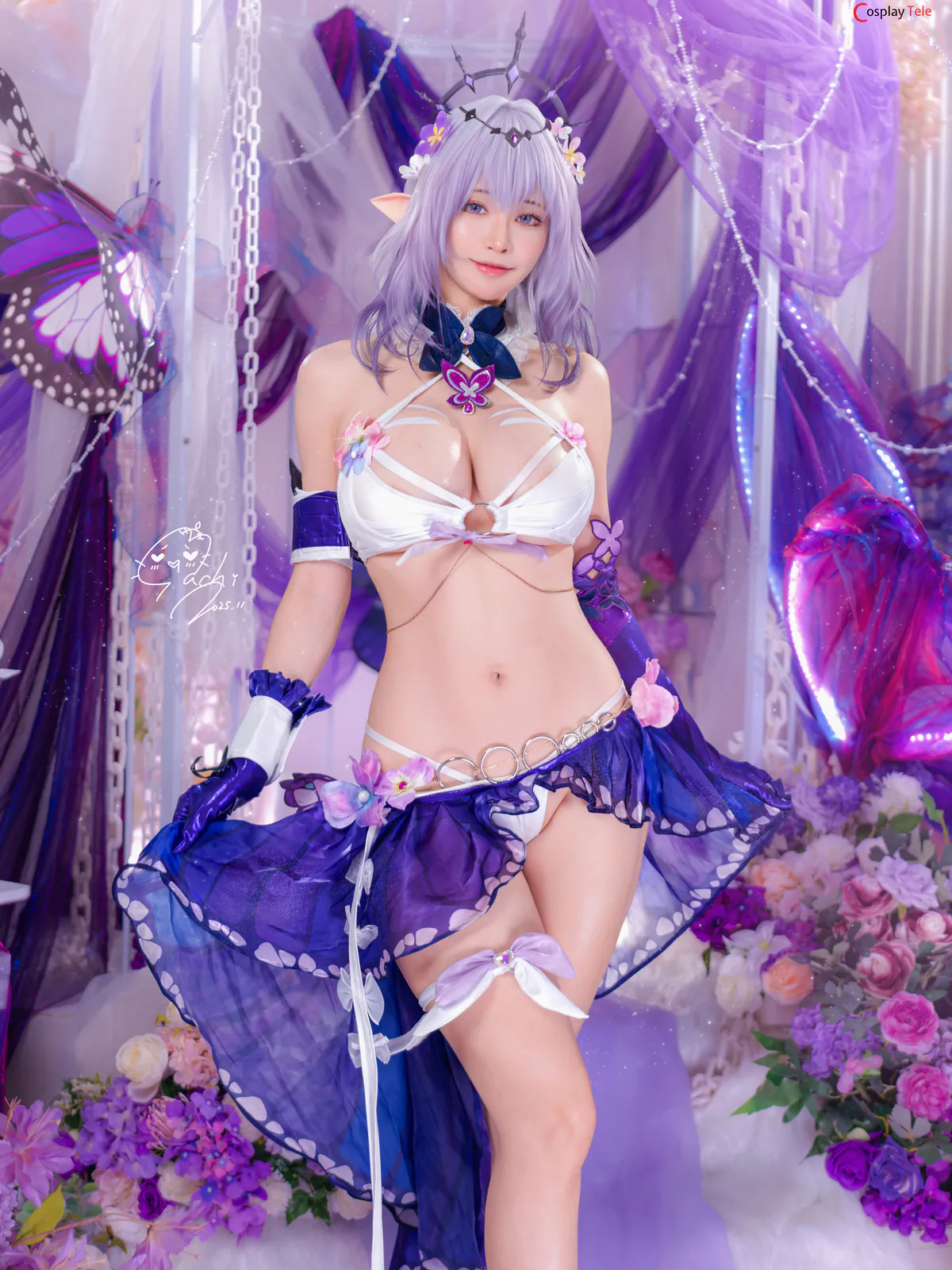 Machi馬吉 - Castorice Swimsuit Honkai:Star Rail (Nude) — Photo 4