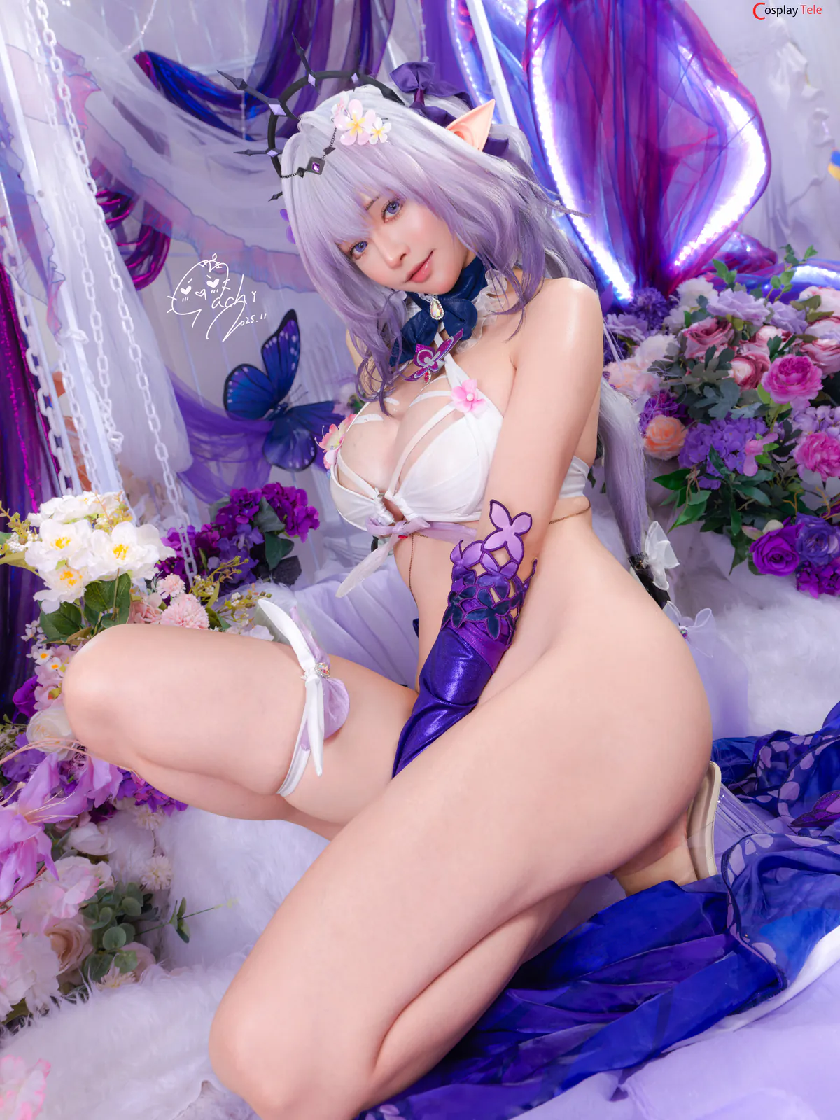 Machi馬吉 - Castorice Swimsuit Honkai:Star Rail (Nude) — Photo 51