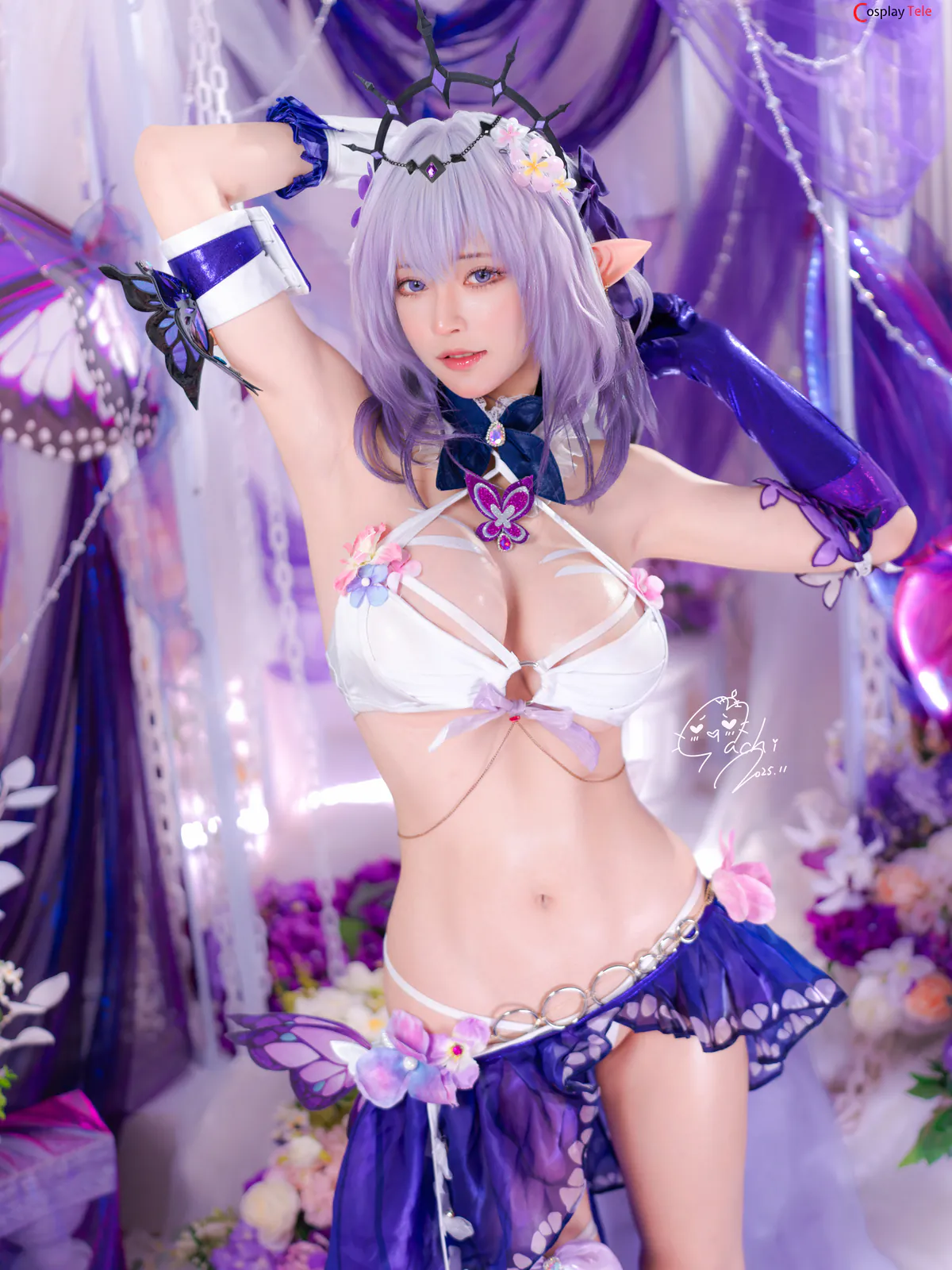 Machi馬吉 - Castorice Swimsuit Honkai:Star Rail (Nude) — Photo 5