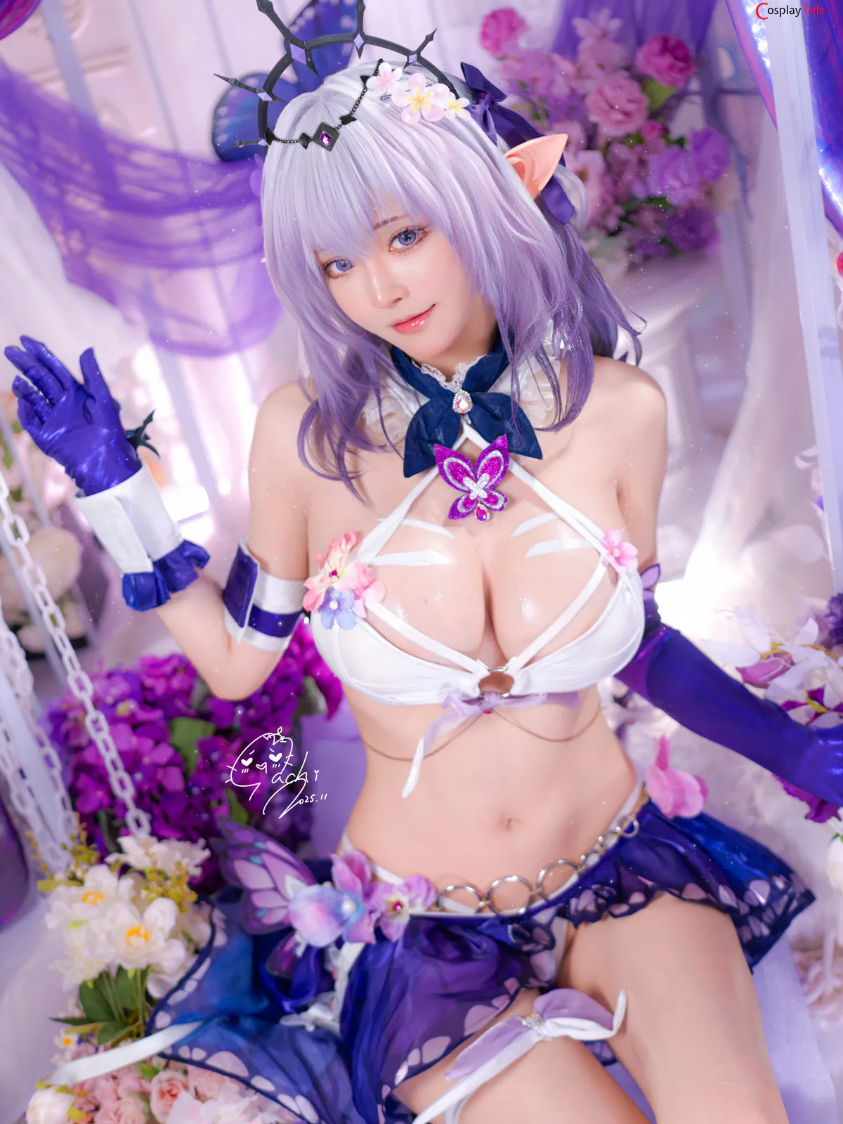 Machi馬吉 - Castorice Swimsuit Honkai:Star Rail (Nude) — Photo 8