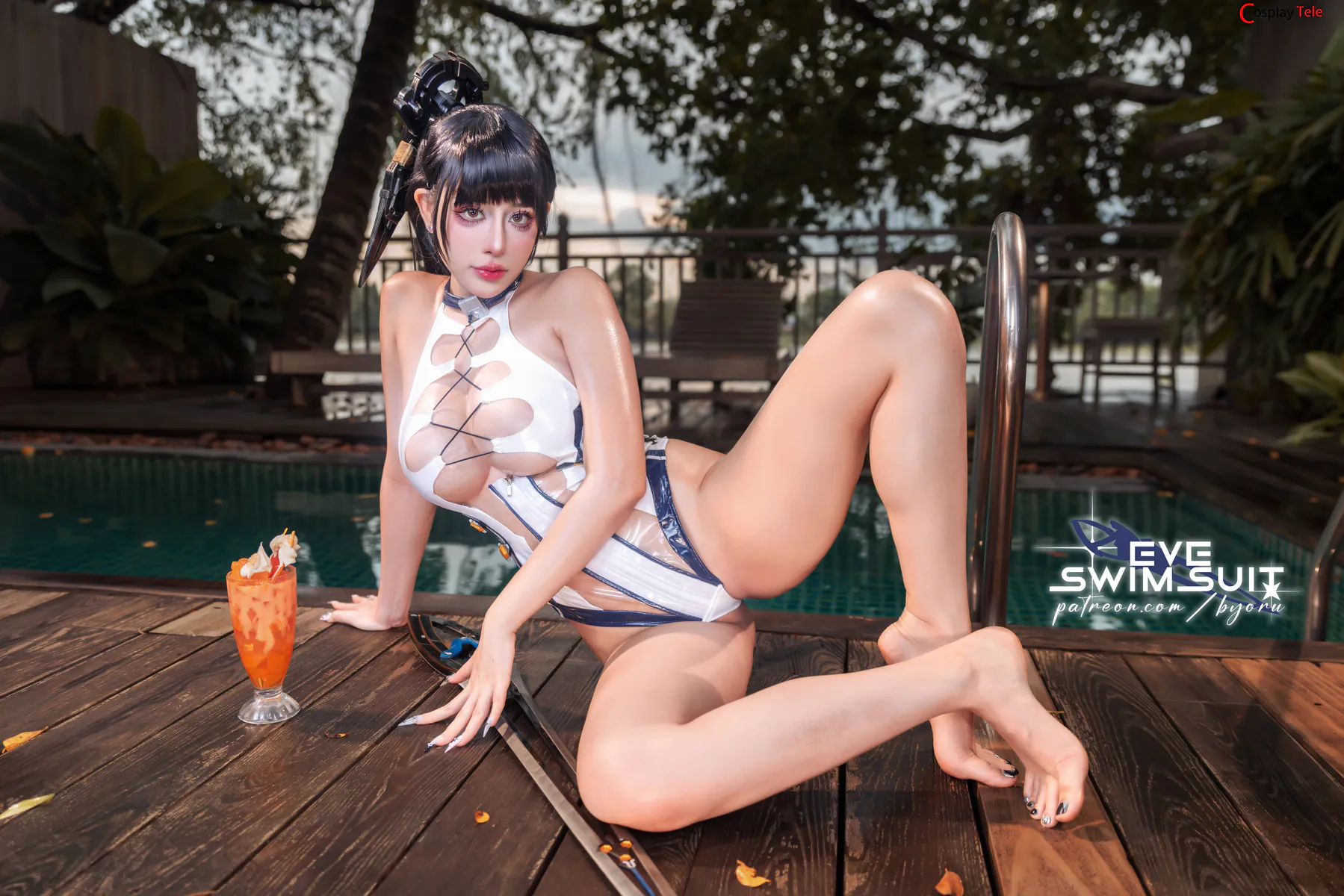 Byoru (ビョル) cosplay Eve Swimsuit – Stellar Blade — Foto 29